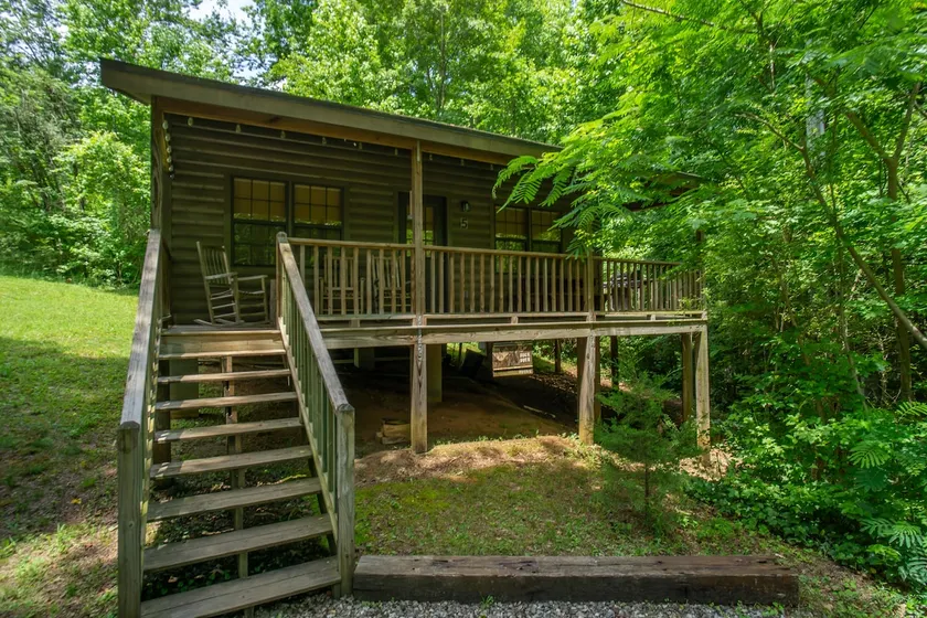 New Hot tub, Cabin, Wifi, Dog, Firepit Walk2Town - Image 1