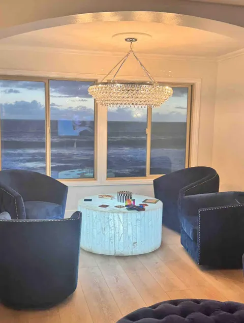 Luxe Beach House Sand & Fire Pit - Image 1