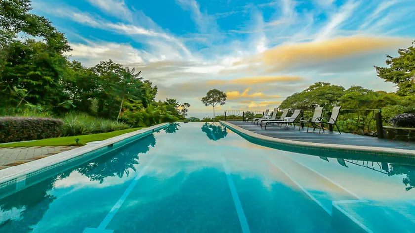 Private Dschungelvilla mit Meerblick, Infinity-Pool, Wildlife & A / C - Image 1