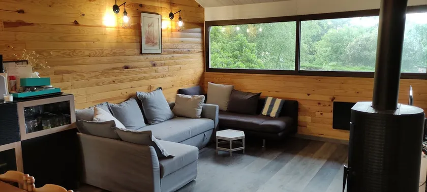 Family chalet with pool between lake and ocean in Maubuisson - Image 1