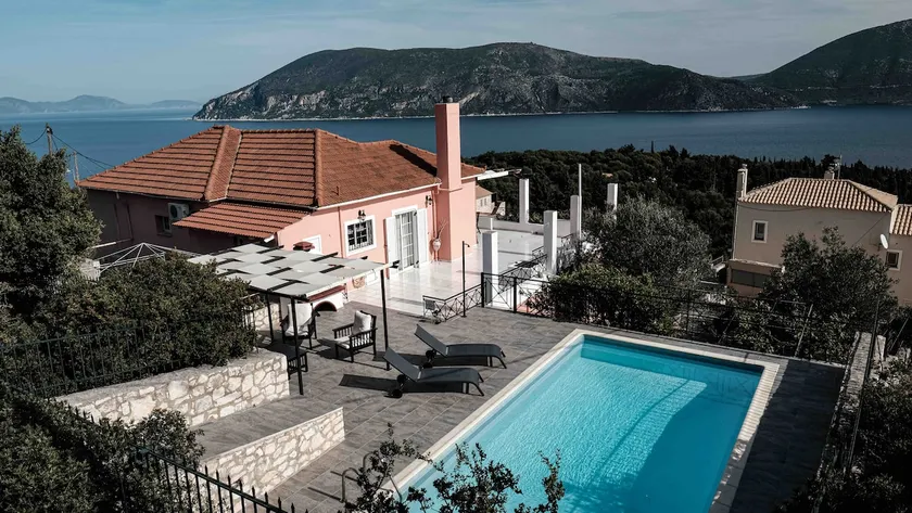 Evreti Villa with Stunning views, near Fiscardo - Image 1