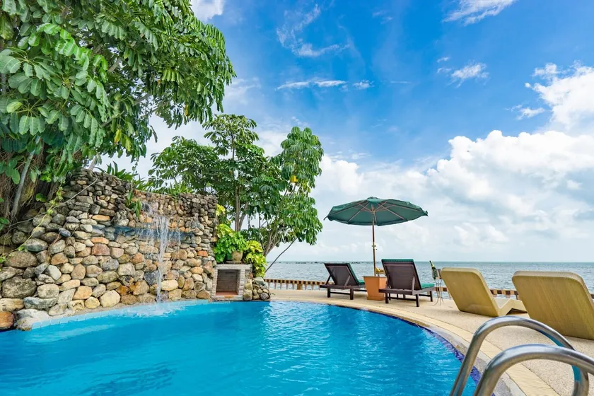 3 Bedroom Beach Front Villa ~ Laem Sor Beach - Image 1