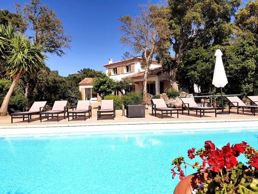 Maquis beach heated pool, sandy beach 900 m - Image 1