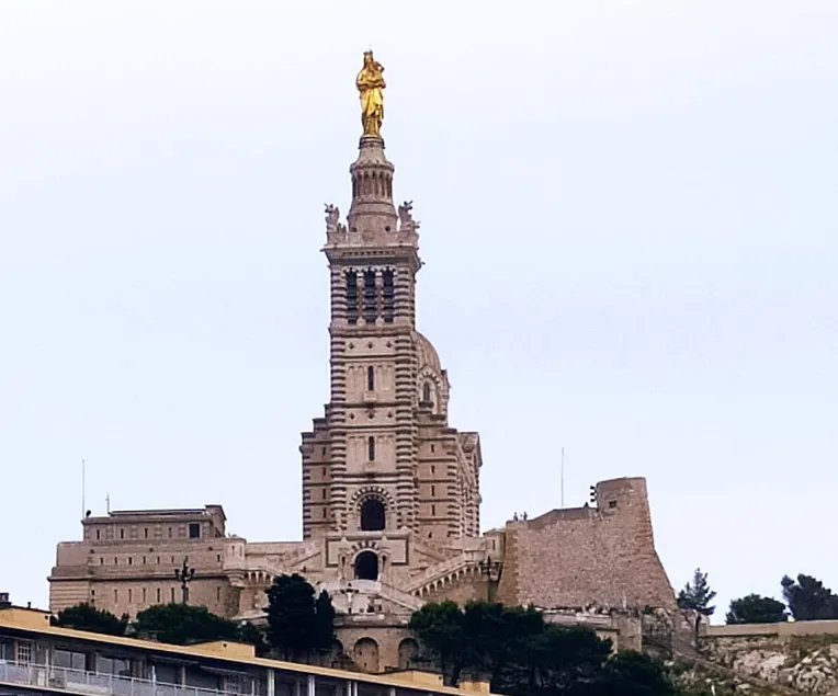 T2 View of the Basilica of Notre Dame de la Garde - Image 1