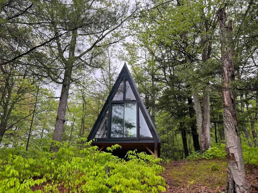 Glamp! Beaver Lodge Aframe water access OFF Grid - Image 1