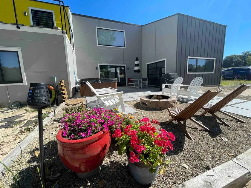 The Courtyard - A Modern Retreat, Hot Tub/Fire pit - Image 1