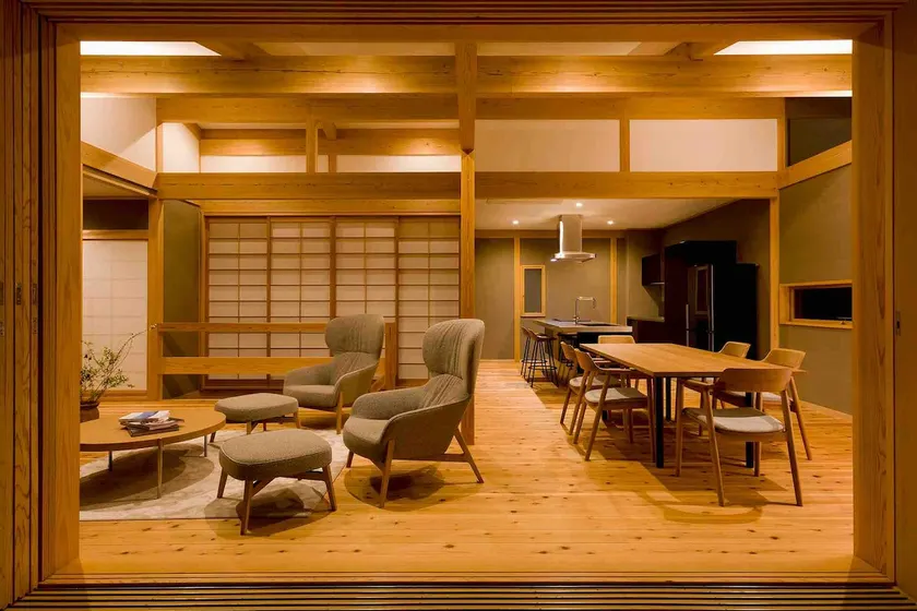 Japanese cedar wood Villa - Image 1
