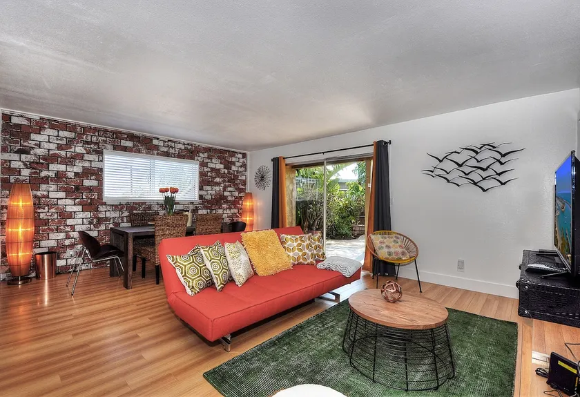 Coastal Downstairs Unit w/ Garage + Cozy Backyard - Image 1
