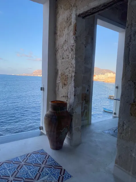 Cielomare Sea Houses Odissea Terrace overlooking the sea - Image 1