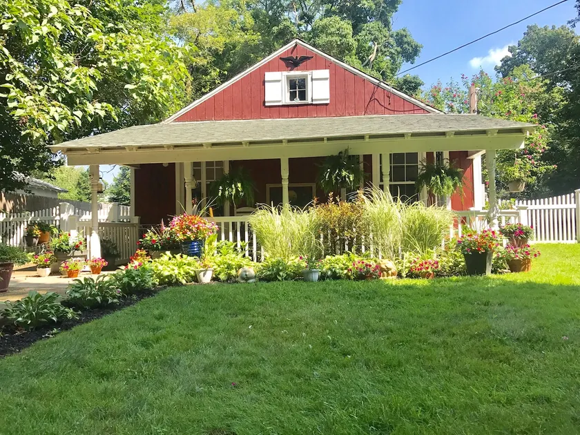 The Red Cottage Circa 1936 - Image 1