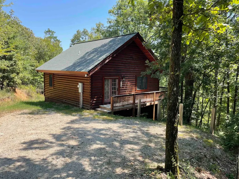 Cozy Cabin in the Woods on mountain in Hot Springs - Image 1