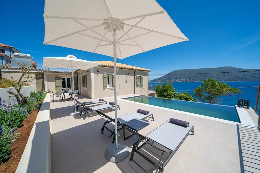 Luxury Seafront Villa Liberty with pool in Fiskardo - Image 1