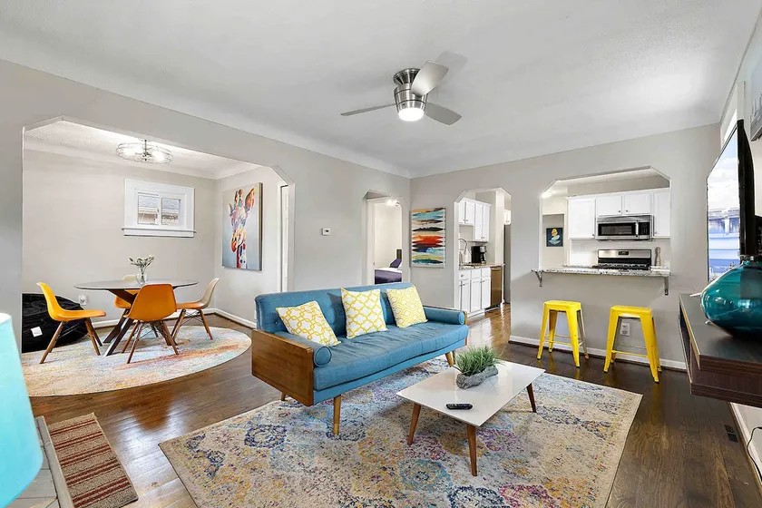 Stylish 2BR Retreat w/ Dining + Office - Image 1