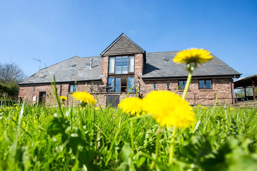Charming wing of a converted barn in secluded setting of Trebandy Farm - Image 1