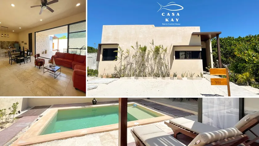 Beautiful House with Pool A/C in Chelem - Image 1