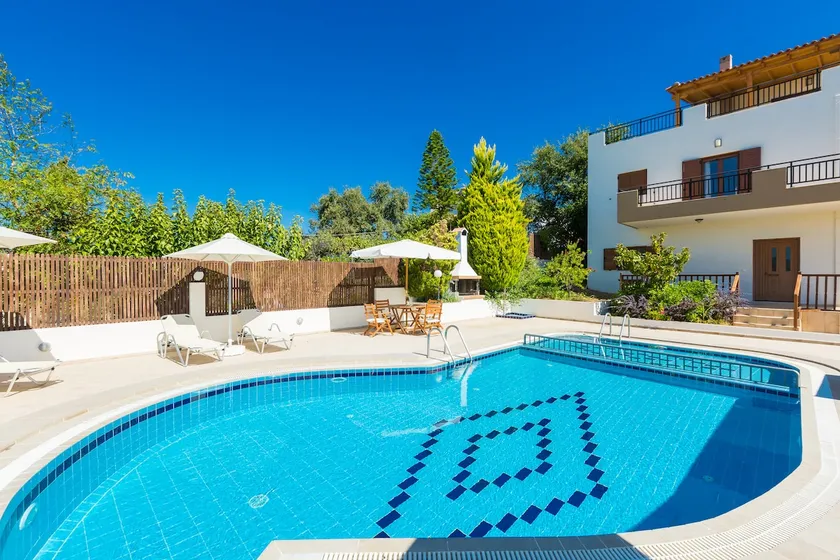 Anemomylos Villa I, with 50m² Private Pool & BBQ, Walking distance to amenities. - Image 1