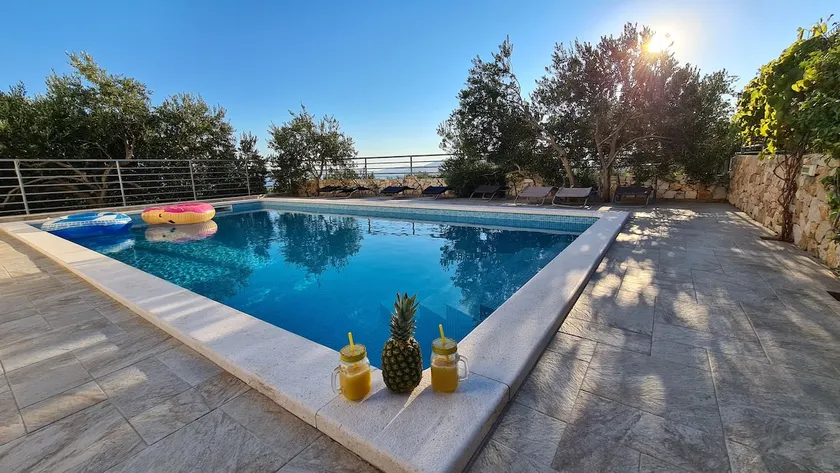 Villa Ana + Private Pool and Sea View near Split - Image 1