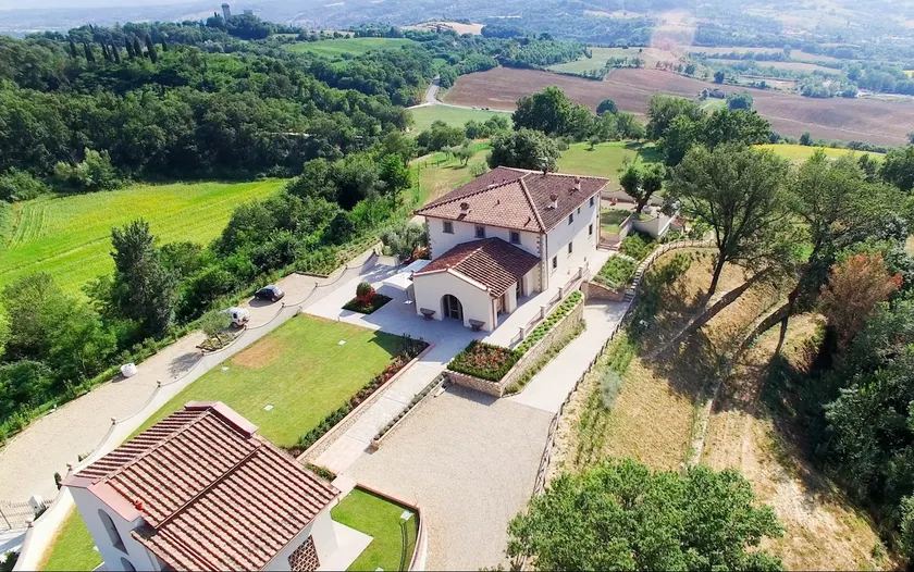 Villa in Reggello,Salzwasserpool,Klimaanlage,Sauna, Dorfnah,Wi-Fi,bis 18 Pers - Image 1