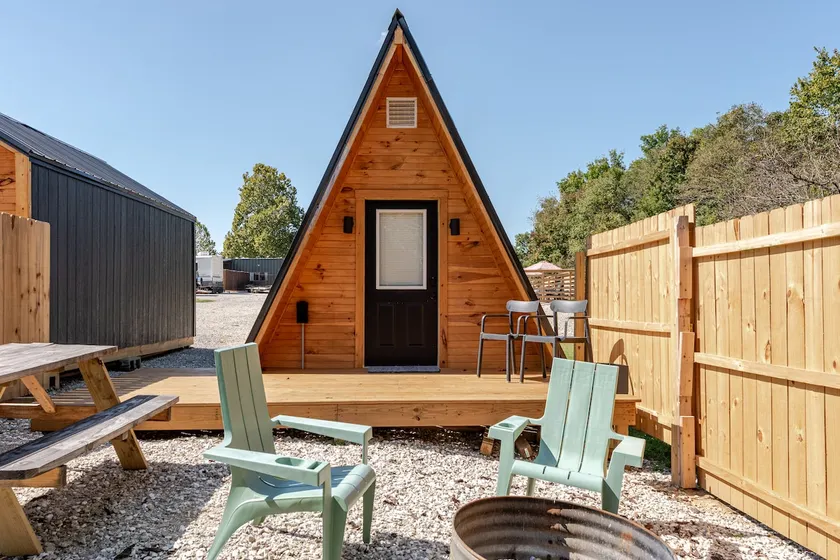 A Frame Cabin at Painter Creek Camp Resort! - Image 1