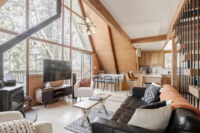 Charming Modern AFrame/Hot Tub/Firepit/Dogs Ok - Image 1