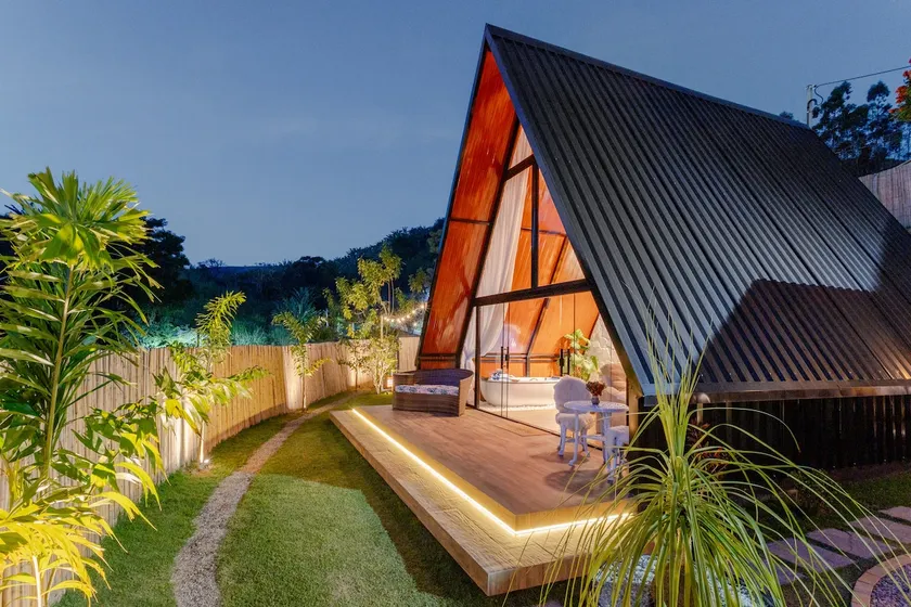 Solar Chalet Cabin with hot tub and fireplace, PatyMiguel - Image 1