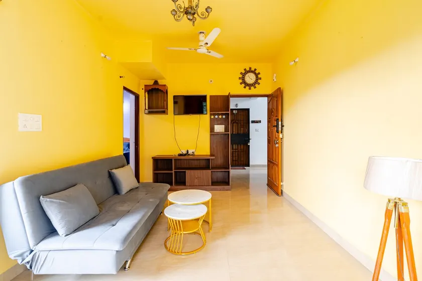 Myka Studio Apartment Furnished at Moira, Mapusa - Image 1