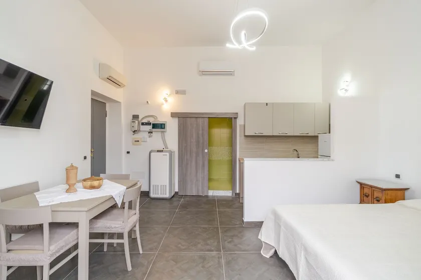 Bright Studio with Balcony Sea View in Ercolano - Image 1