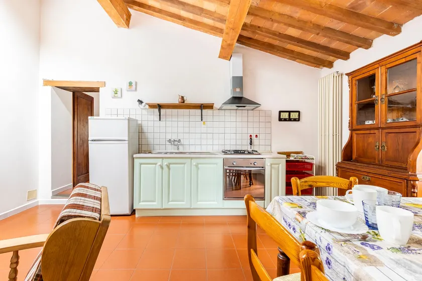 typical tuscan apartment in old farm with pool - Image 1