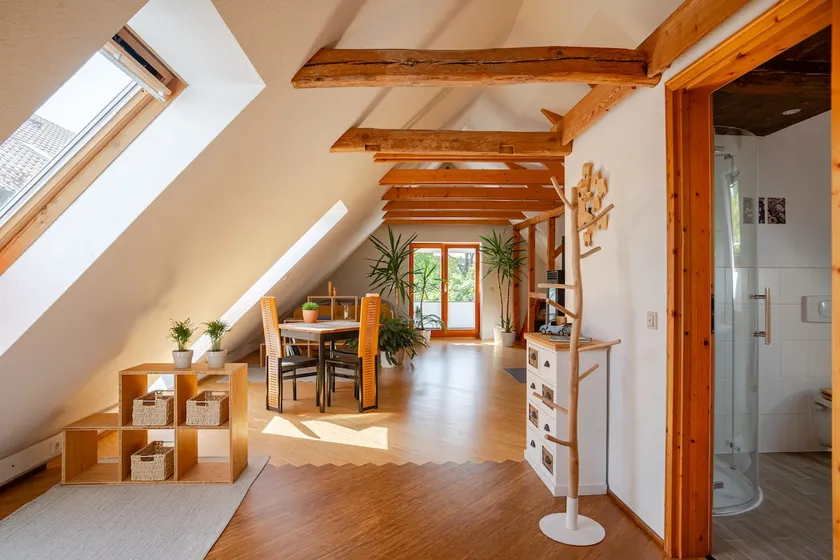 Bright apartment in a quiet location, with fireplace - Image 1