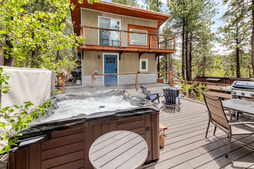 Tiny Mansion +Treehouse Feel with Hot Tub! - Image 1