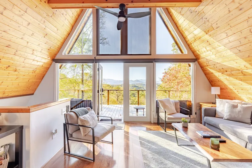 Franklin A-Frame with Hot Tub and Mountain Views - Image 1