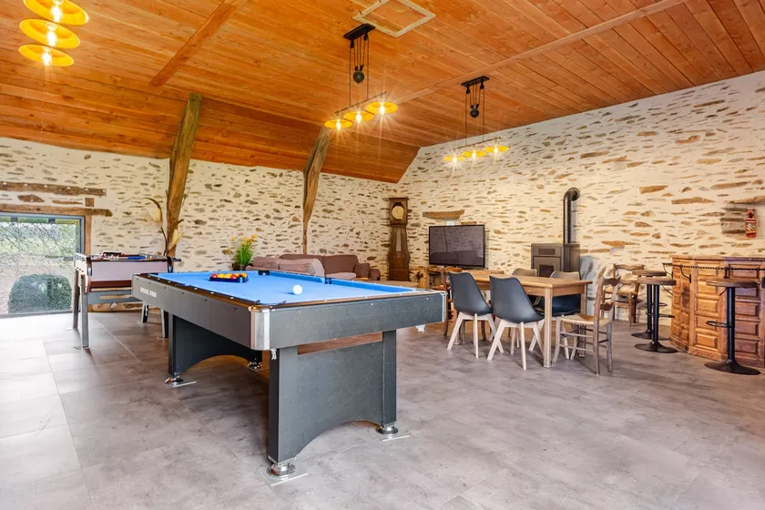 Large house 14 people, games room, enclosed park 3* - Image 1