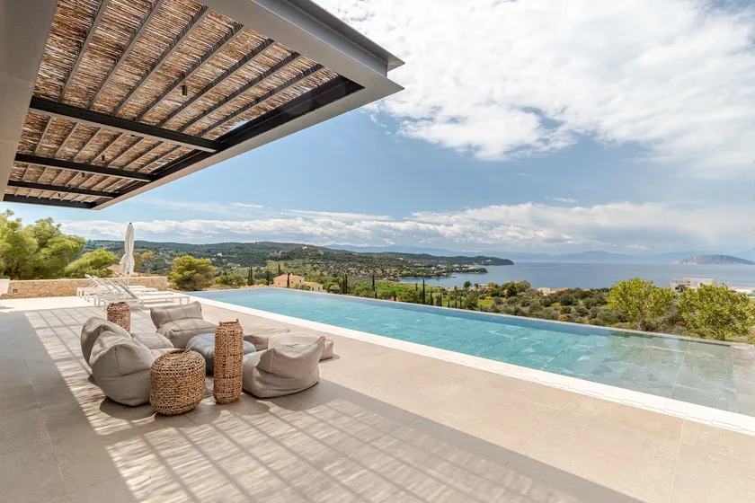 Luxury Hilltop Villa with Pool, Tennis, SeaSunset! - Image 1