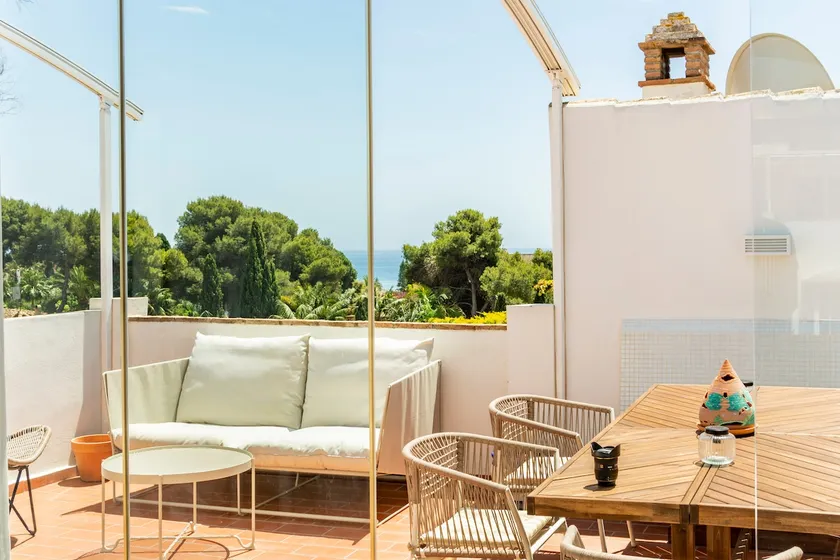 Mediterranean house with views 4 min walk from the sea - Image 1