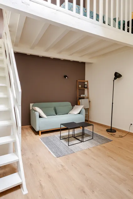 T1 bis apartment in the city center - Image 1