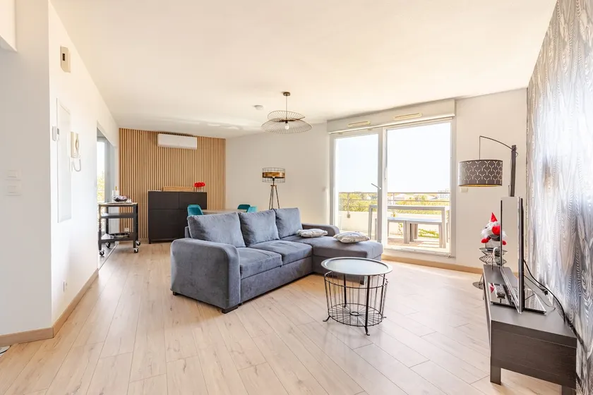 Bright 2-room apartment - Panoramic terrace overlooking Narbonne - Image 1