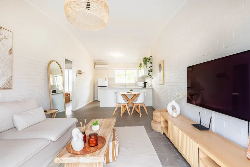 Cozy 2BR Beach Pad • Pool • AC • Walk to the Beach - Image 1