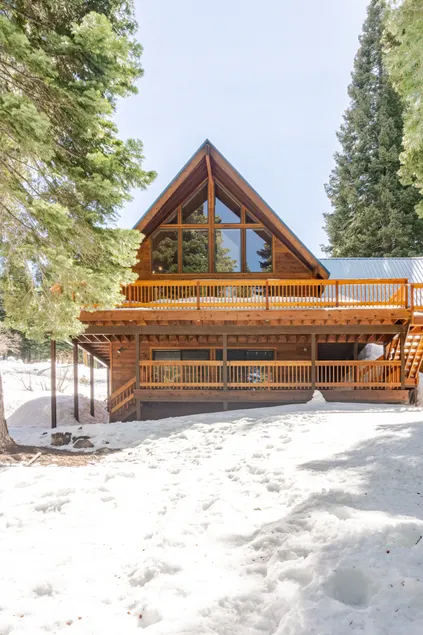 Forest view modern luxury cabin - Image 1
