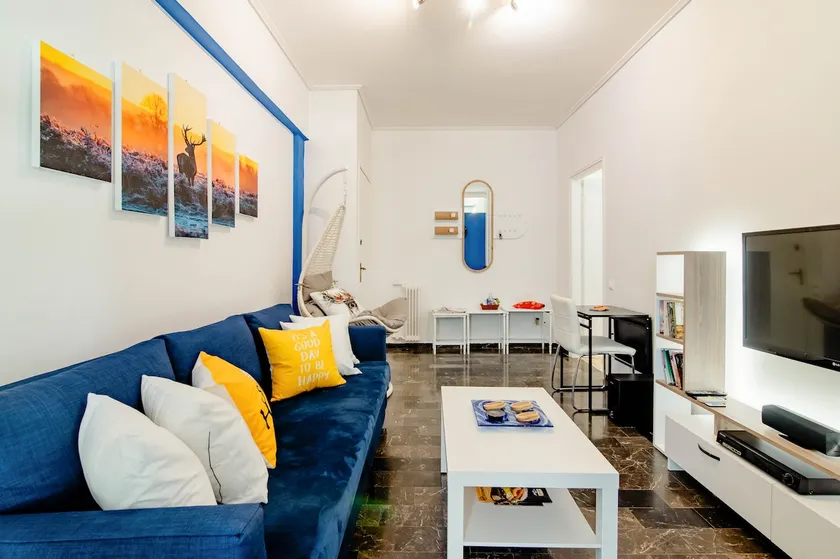 Athens Paradise Apartament 50 sqm Near To Metro #2 - Image 1