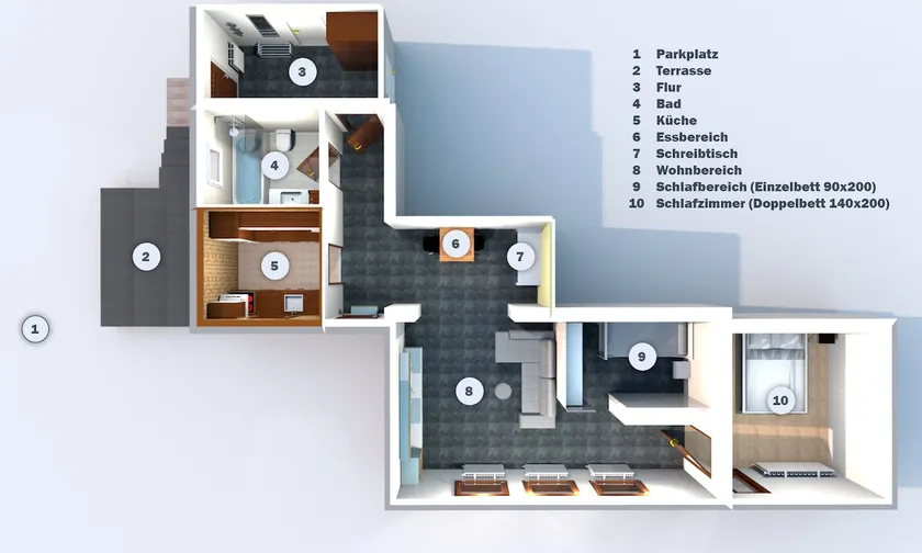 Ferienwohnung Untersteinbach - Image 1