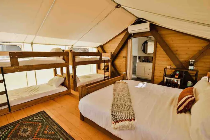 Cave Lakes Canvas Cabin Deluxe Suite #3 (Sleeps 6) - Image 1