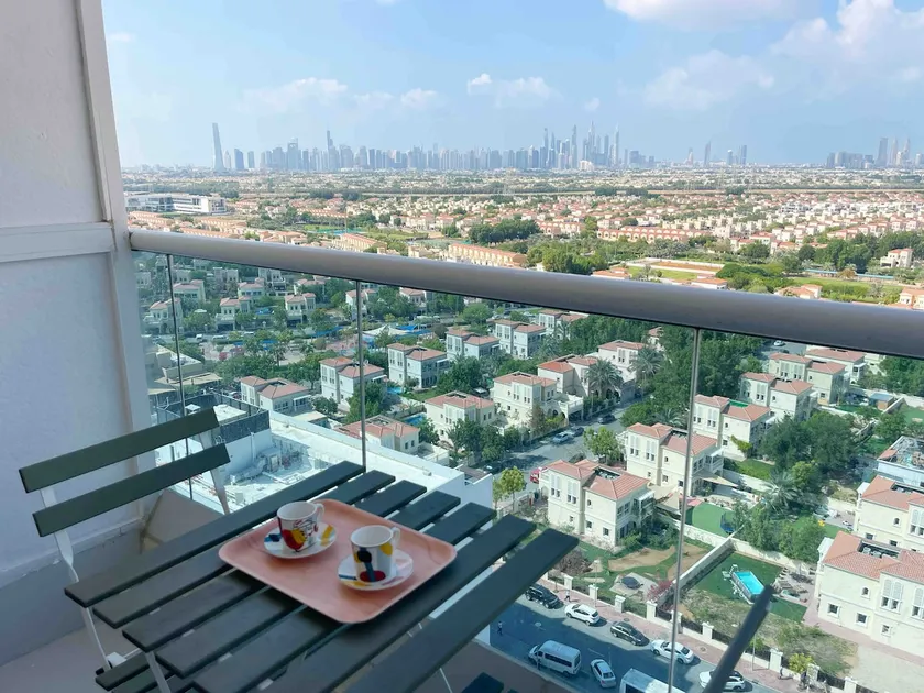 Lush Studio Escape in JLT I Dubai's Greenest Views - Image 1