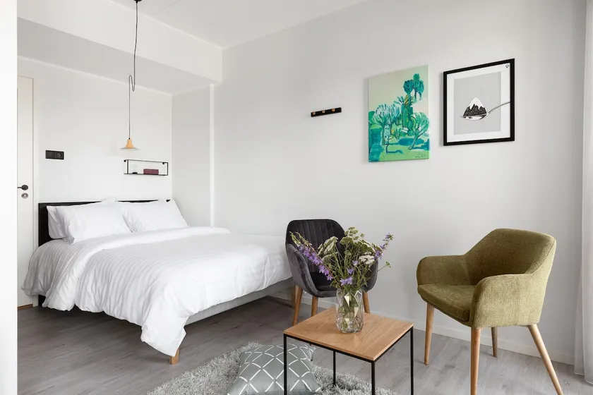 Studio w/ Kitchen & Queen bed in Telliskivi - Image 1