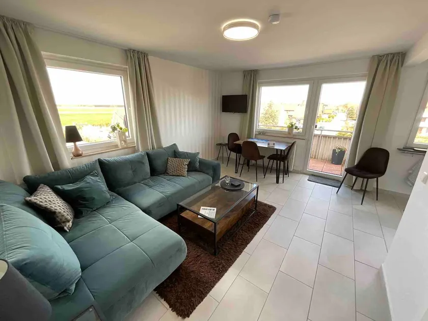 apartamento pequeno em Dornumersiel feliz com cão - Image 1