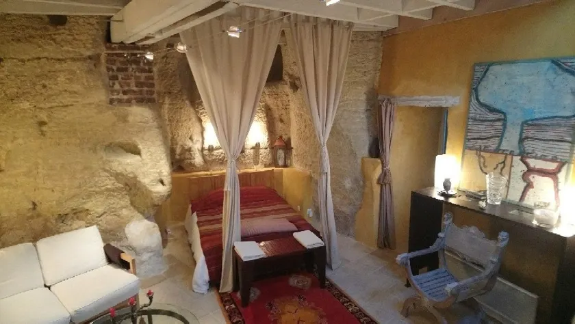 Höhlenbewohner-Dachboden im Loiretal in Frankreich - Image 1
