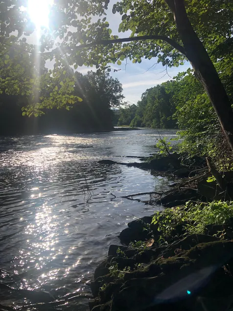 log cabin on the river(3 acres w/pond)kayaks+ - Image 1