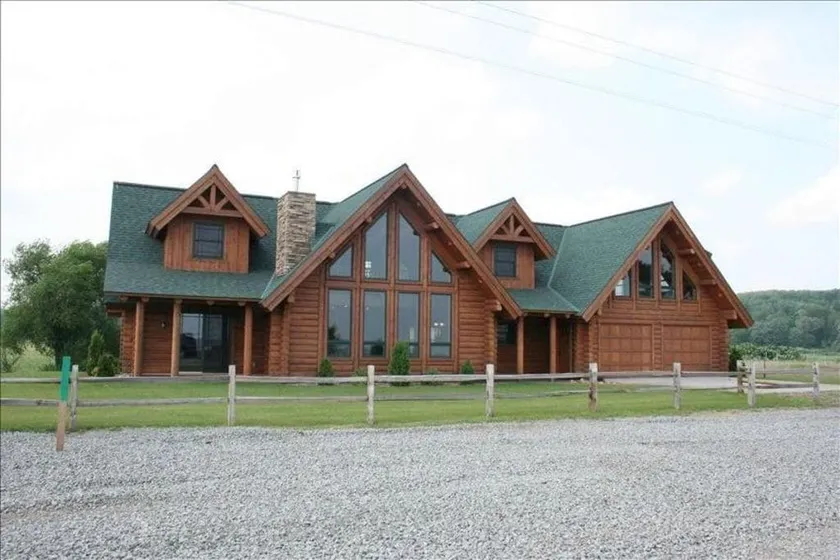 Luxuriöses Log Home mit Mille Lacs Lake Sonnenaufgang Ansichten - Image 1