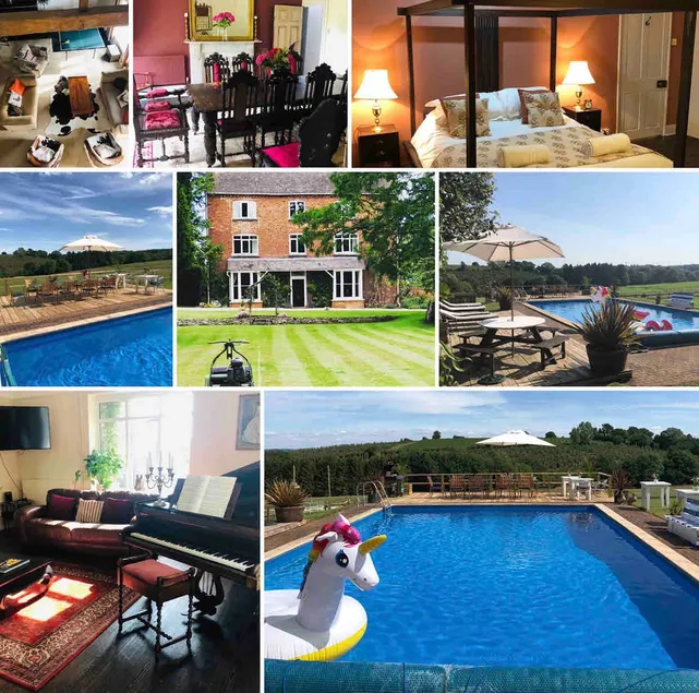 Boulsdon Croft Manor-hottub & summer pool/tennis - Image 1