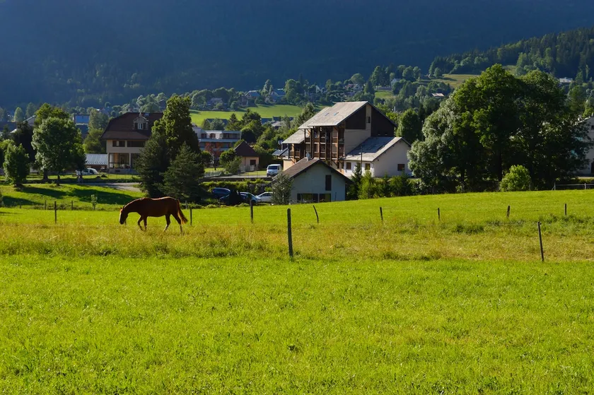 Spacious and bright apartment in lively Alpine village - Image 1