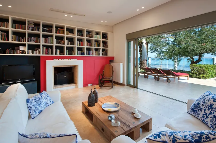 Beachfront Villa with Garden - Valentine Corfu - Image 1